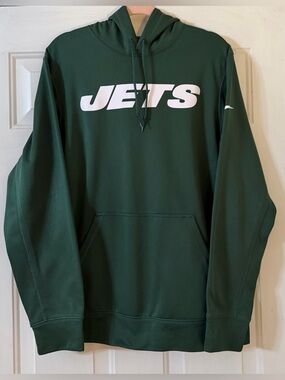 Nike NFL New York Jets Therma-FIT Pullover Hoodie Men’s Medium